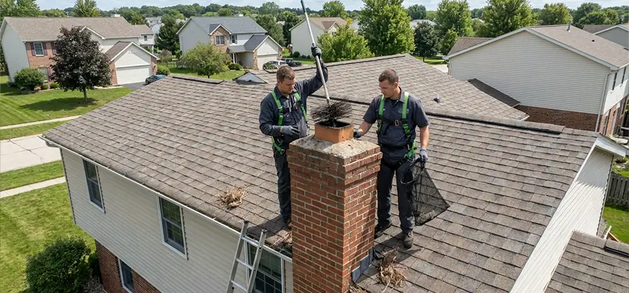 Bird Removal From Chimney in Lake Oswego