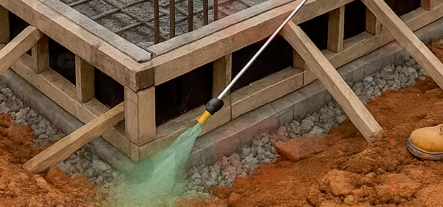 Foundation Slab Termite Treatment in Lake Oswego