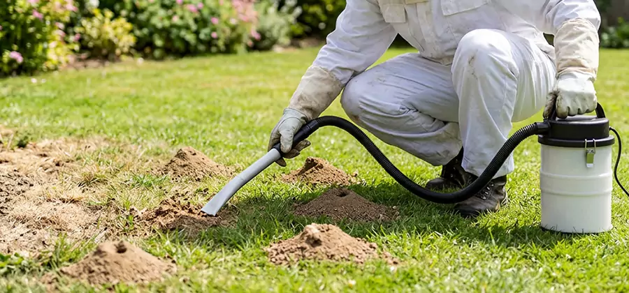 Tick Tubes Application in Lake Oswego